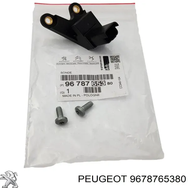 Sensor de pressão dos gases de escape 9678765380 Opel