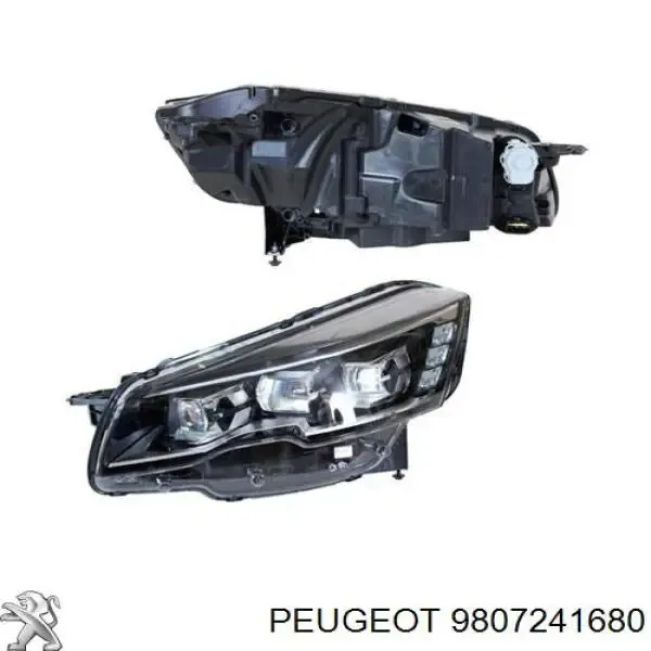 Luz direita 9807241680 Peugeot/Citroen