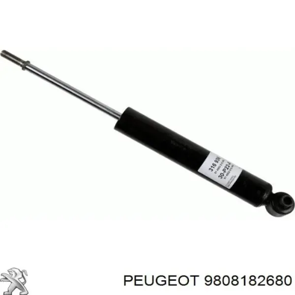 Amortecedor traseiro 9808182680 Peugeot/Citroen