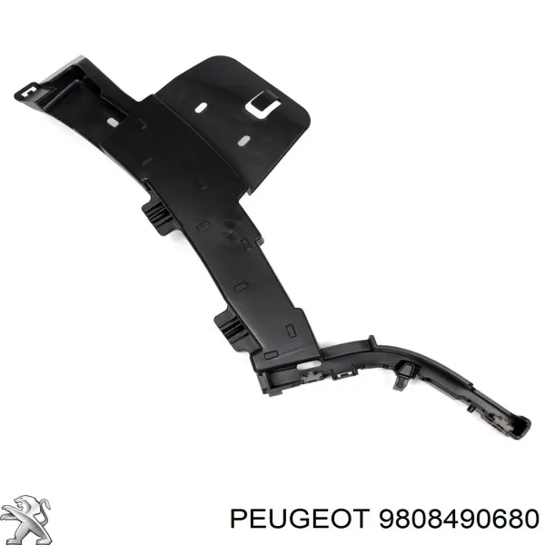 Consola central do pára-choque dianteiro 9808490680 Peugeot/Citroen