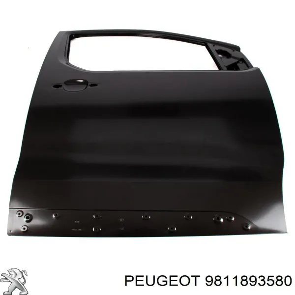 Porta dianteira direita 9811893580 Peugeot/Citroen