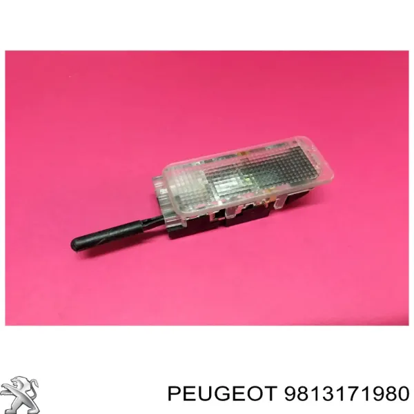 Quebra-luz da luz de fundo de porta-luvas 9813171980 Peugeot/Citroen