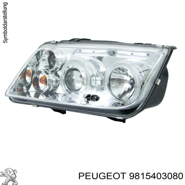 Luz direita 9815403080 Peugeot/Citroen