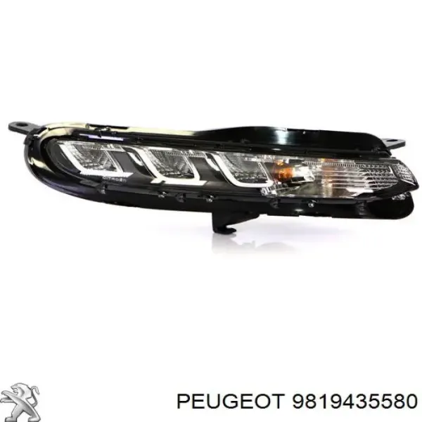 Luzes máximas direitas 9819435580 Peugeot/Citroen