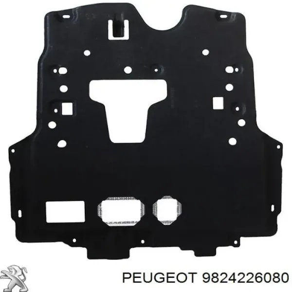 Proteção de motor dianteira 9824226080 Peugeot/Citroen