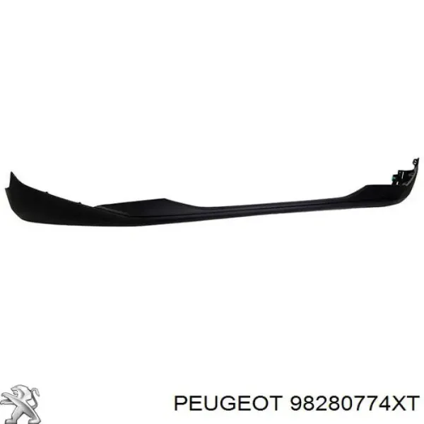 Spoiler do pára-choque dianteiro 98280774XT Peugeot/Citroen
