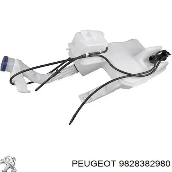 Tanque de fluido para lavador de vidro 9828382980 Peugeot/Citroen
