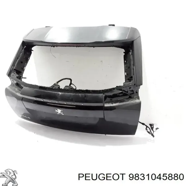 Porta traseira (3ª/5ª porta-malas (tampa de alcapão) 9831045880 Peugeot/Citroen