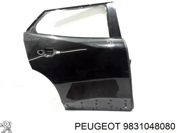 Porta traseira direita 9831048080 Peugeot/Citroen