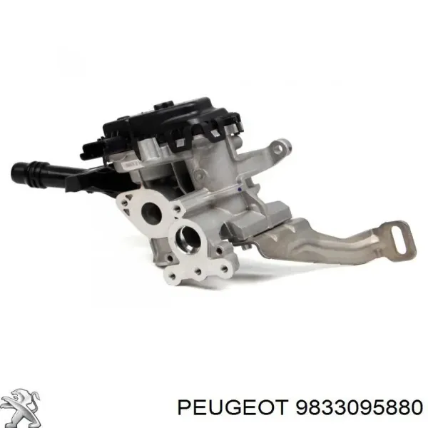 Válvula EGR de recirculação dos gases 9833095880 Peugeot/Citroen