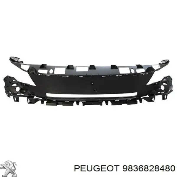Consola de grelha do radiador 9836828480 Peugeot/Citroen
