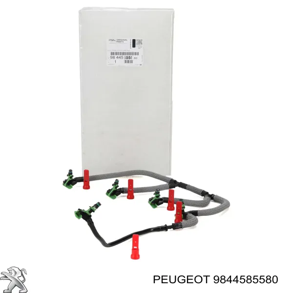 Tubo de combustível, inverso desde os injetores 9844585580 Peugeot/Citroen