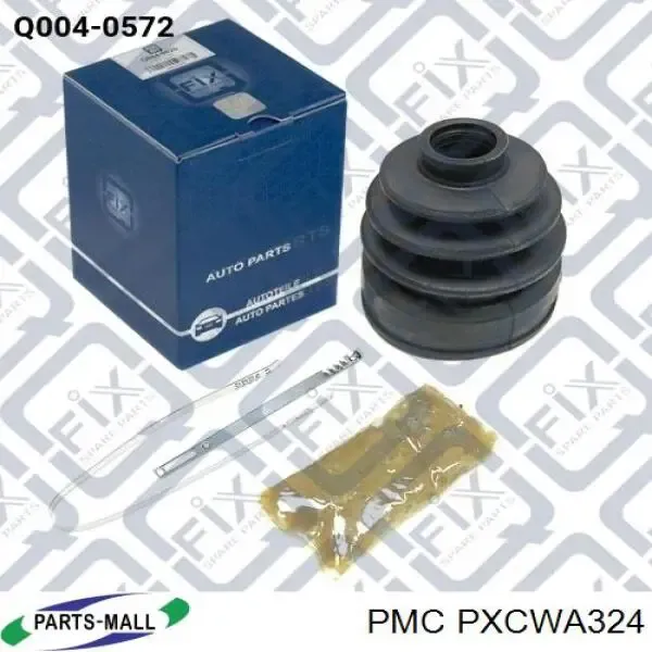 Bota de proteção externa de junta homocinética do semieixo dianteiro PXCWA324 Parts-Mall