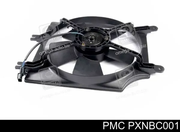 Difusor do radiador de aparelho de ar condicionado, montado com roda de aletas e o motor PXNBC001 Parts-Mall