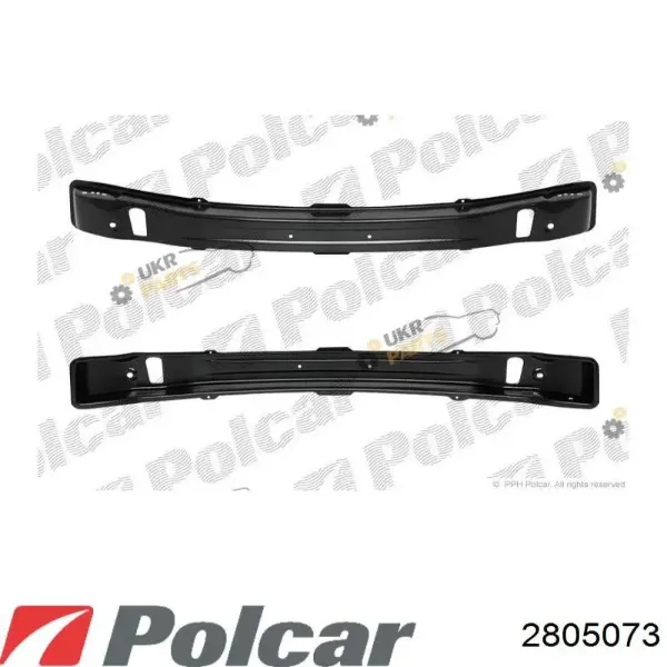 Reforçador do pára-choque dianteiro 2805073 Polcar