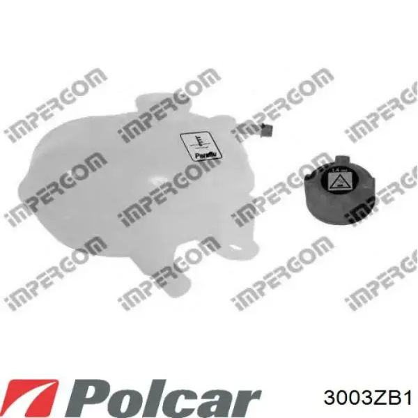 Tanque de expansão do sistema de esfriamento 3003ZB1 Polcar