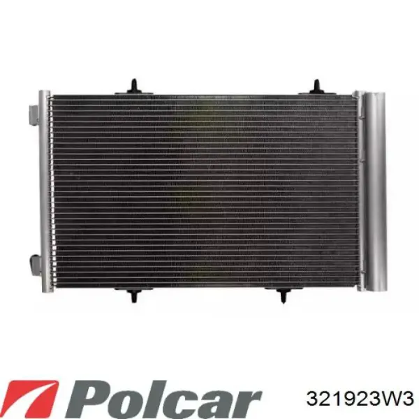 Difusor do radiador de esfriamento, montado com motor e roda de aletas 321923W3 Polcar