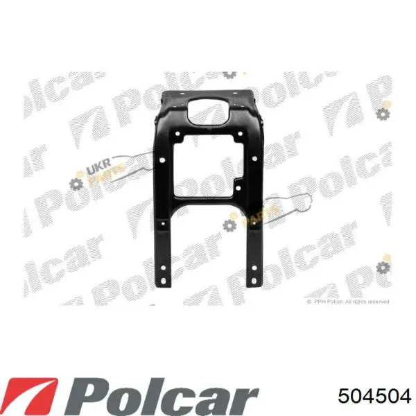 Suporte superior do radiador (painel de montagem de fixação das luzes) STMD660090 SAT