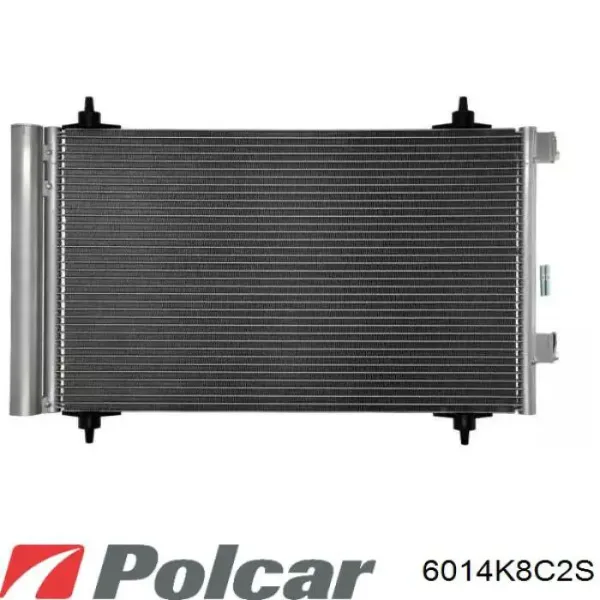 Radiador de aparelho de ar condicionado 6014K8C2S Polcar