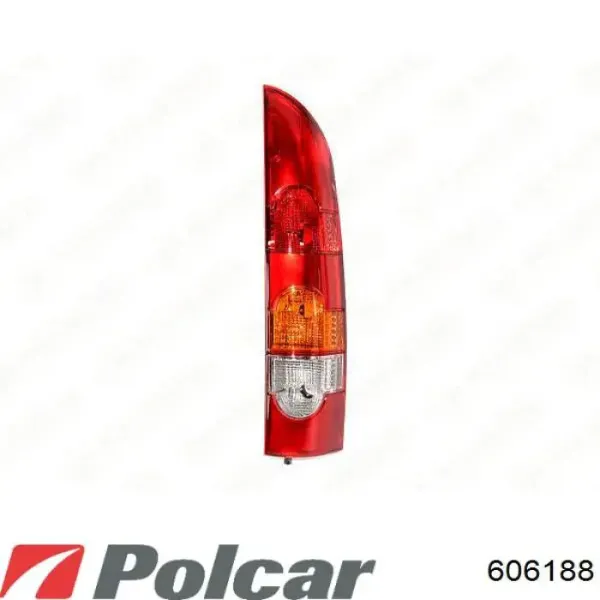 Lanterna traseira direita 606188 Polcar