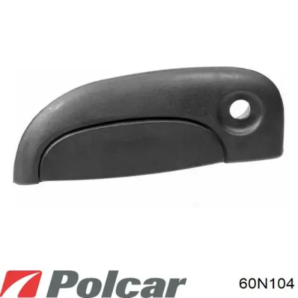 Suporte do radiador montado (painel de montagem de fixação das luzes) 60N104 Polcar