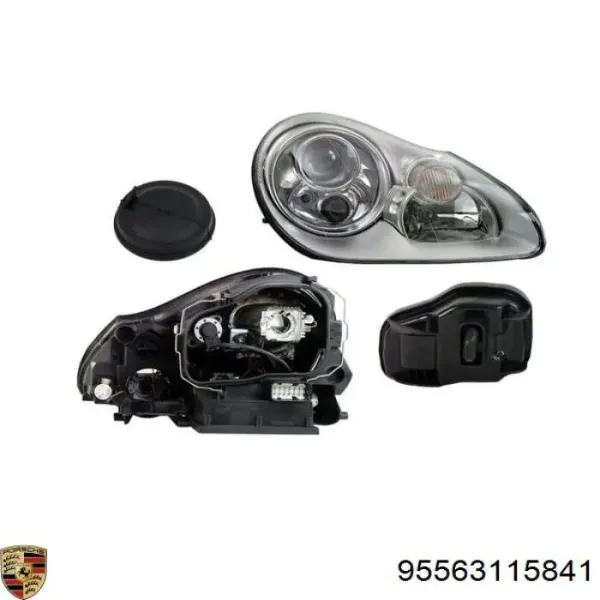 Luz direita Porsche Cayenne 955