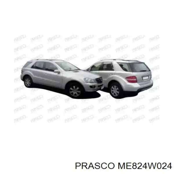 Mecanismo de acionamento de vidro da porta dianteira esquerda para Mercedes GL  X164