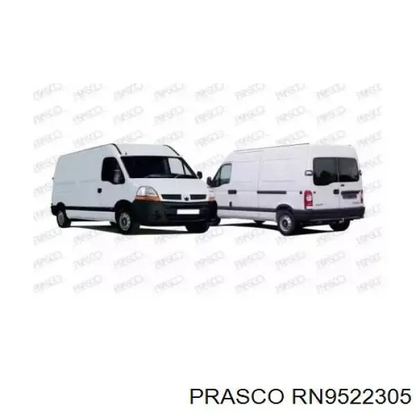 Grelha do radiador 604305 Polcar