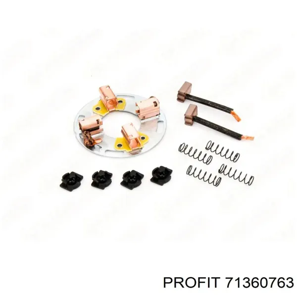 Porta-escovas do motor de arranco 71360763 Profit