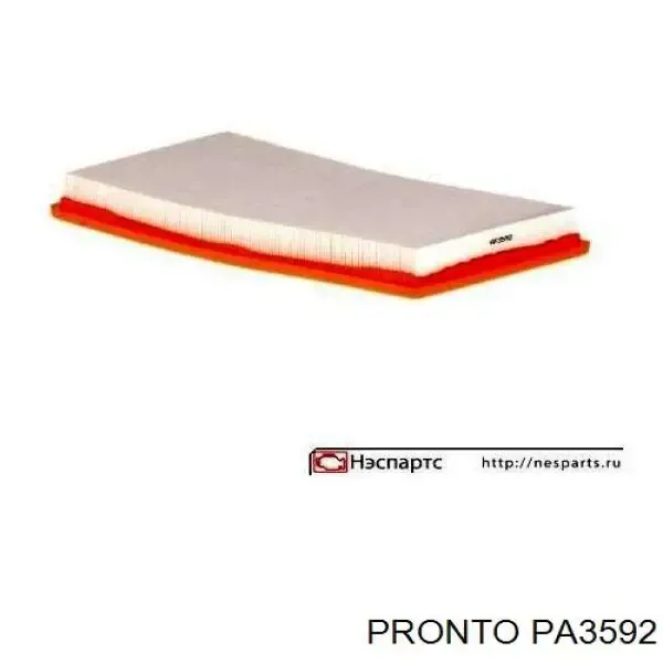 Filtro de ar PA3592 Pronto