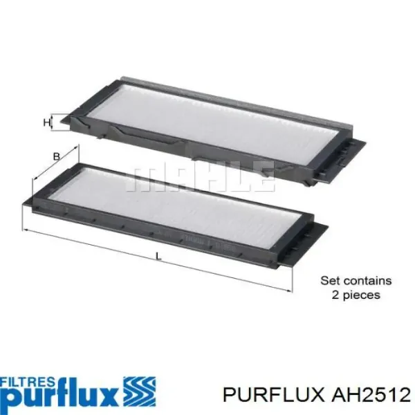 Filtro de salão AH2512 Purflux