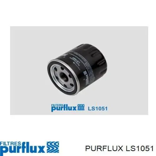 Filtro de óleo LS1051 Purflux