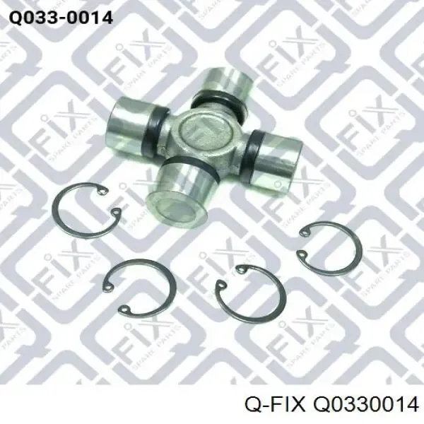 Cruzeta da junta universal traseira Q0330014 Q-fix