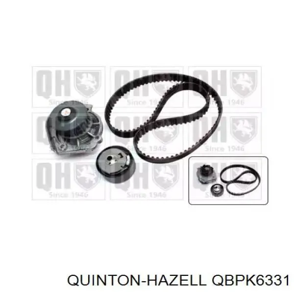 Correia do mecanismo de distribuição de gás, kit KD161 Dolz