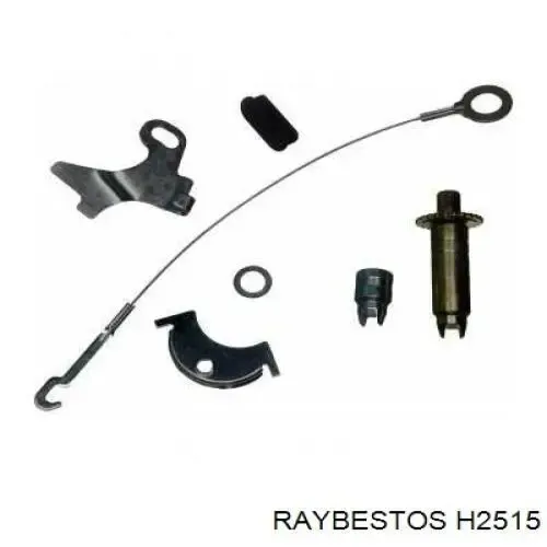 Mecanismo de aproximação (de auto-aproximação) das sapatas de tambor (kit de reparação levadiça) Ford Explorer U2
