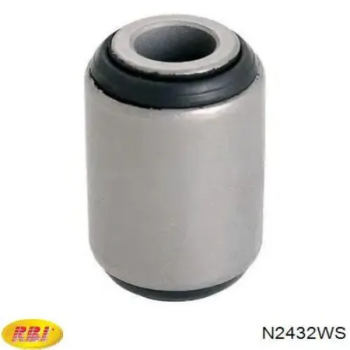 Bloco silencioso dianteiro do braço oscilante inferior N2432WS RBI