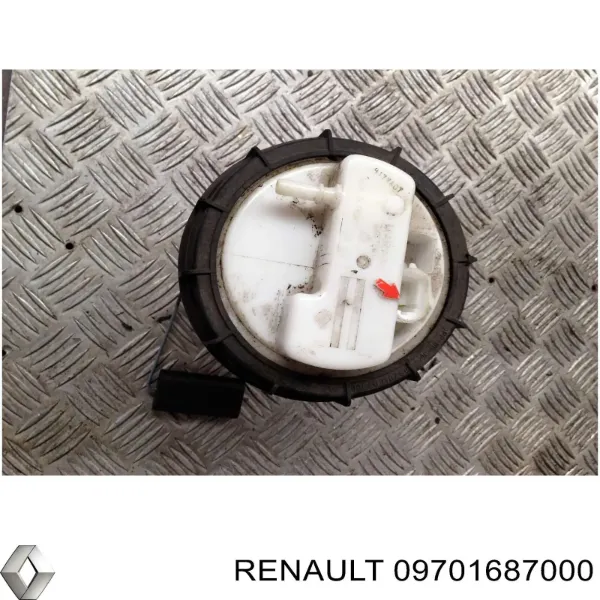 Tampa (tampão) do tanque de combustível 09701687000 Renault (RVI)