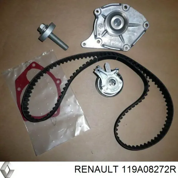 Correia do mecanismo de distribuição de gás, kit 119A08272R Renault (RVI)