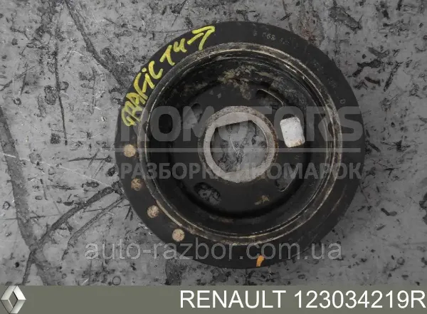 Polia de cambota 123034219R Renault (RVI)