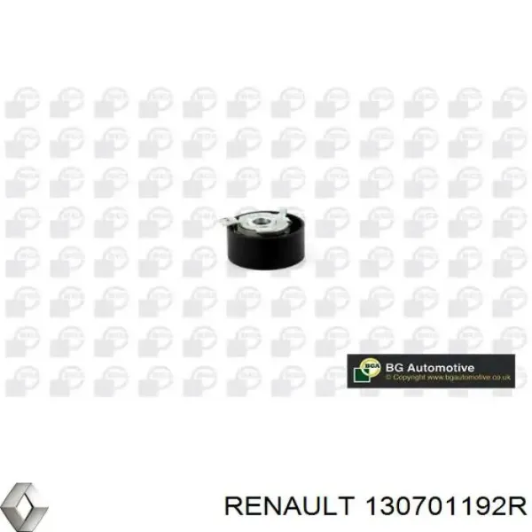 130701192R Renault (RVI) Rolo de reguladora de tensão da correia do mecanismo de distribuição de gás