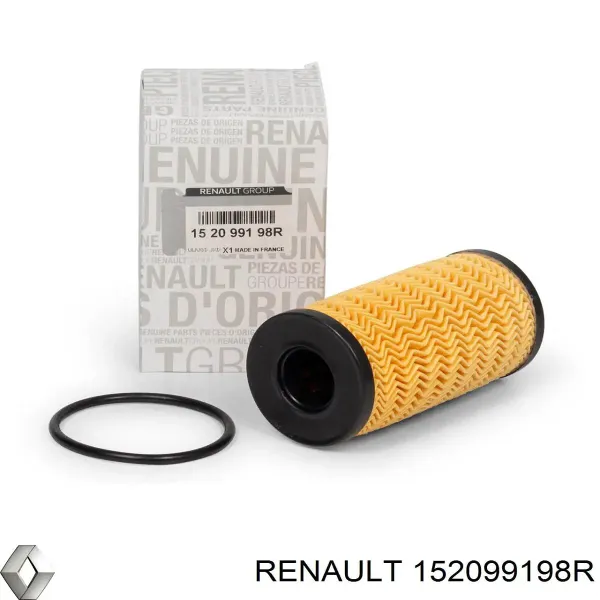 Filtro de óleo 152099198R Renault (RVI)