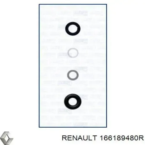 Kit de reparação do injetor Renault (RVI) 166189480R preço, a partir de