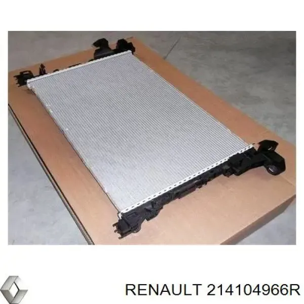 Radiador de esfriamento de motor 214104966R Renault (RVI)