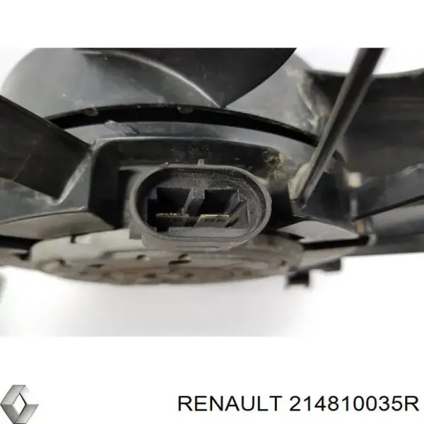 Ventilador elétrico de esfriamento montado (motor + roda de aletas) Renault Laguna III