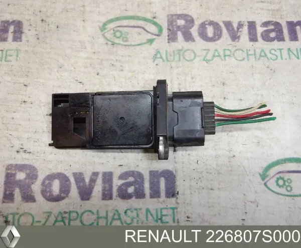 Sensor de fluxo (consumo) de ar, medidor de consumo M.A.F. - (Mass Airflow) 226807S000 Renault (RVI)