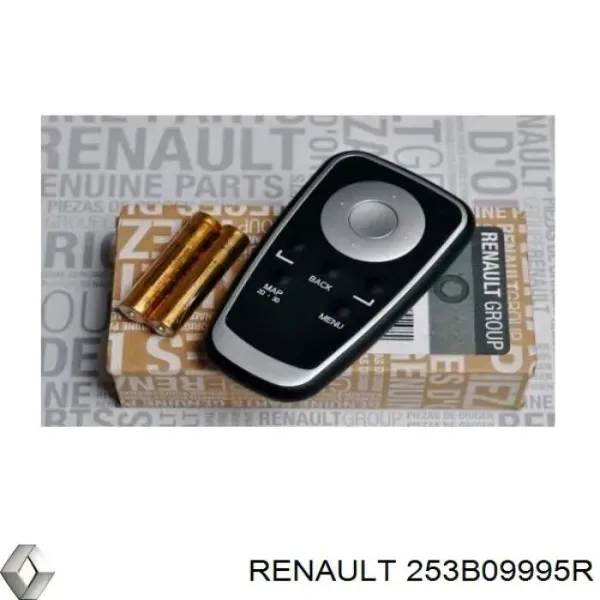 Quadro de controlo de navegação Renault Kangoo II