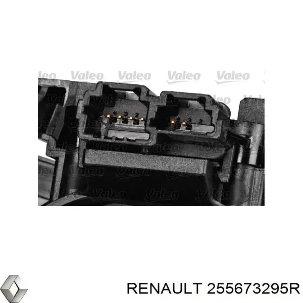 Comutador instalado na coluna da direção, parte central 255673295R Renault (RVI)