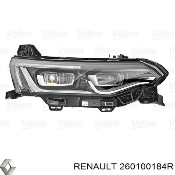 Luz direita 260100184R Renault (RVI)