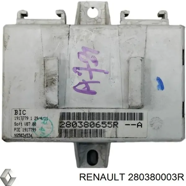 Unidade de controlo de navegação 283466187R Renault (RVI)