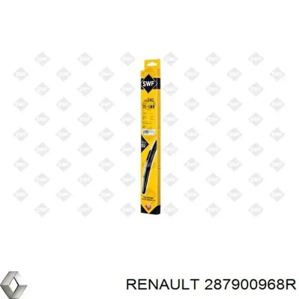 Limpa-pára-brisas de vidro traseiro Renault (RVI) 287900968R